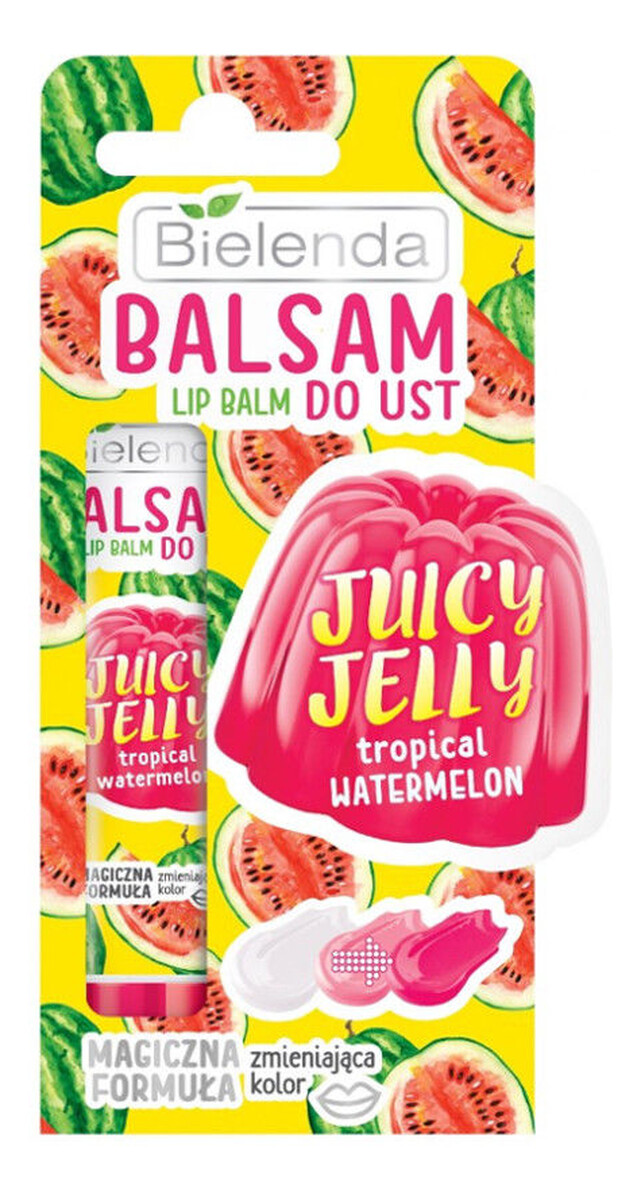Balsam Do Ust Zmieniający Kolor Tropical Watermelon