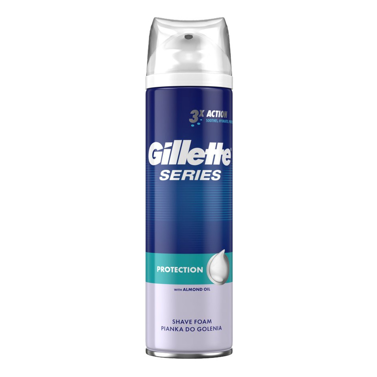 Gillette Series Pianka Do Golenia Ochronna 250ml