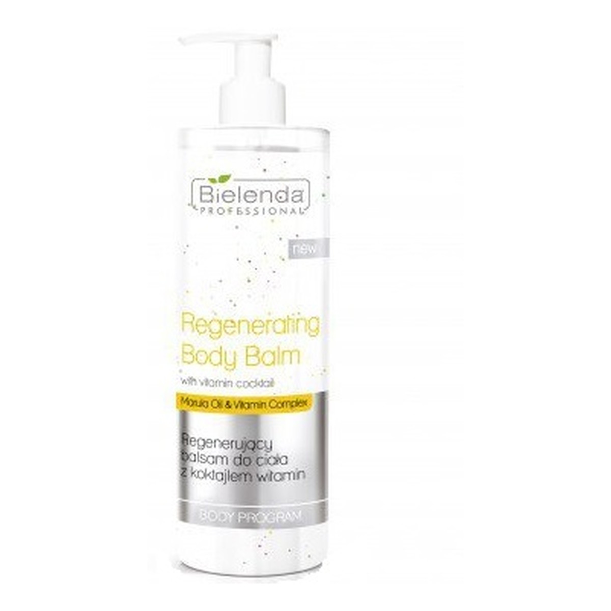 Bielenda Professional Regenerating Body Balm With Vitamin Cocktail regenerujący balsam do ciała z koktajlem witamin 490ml