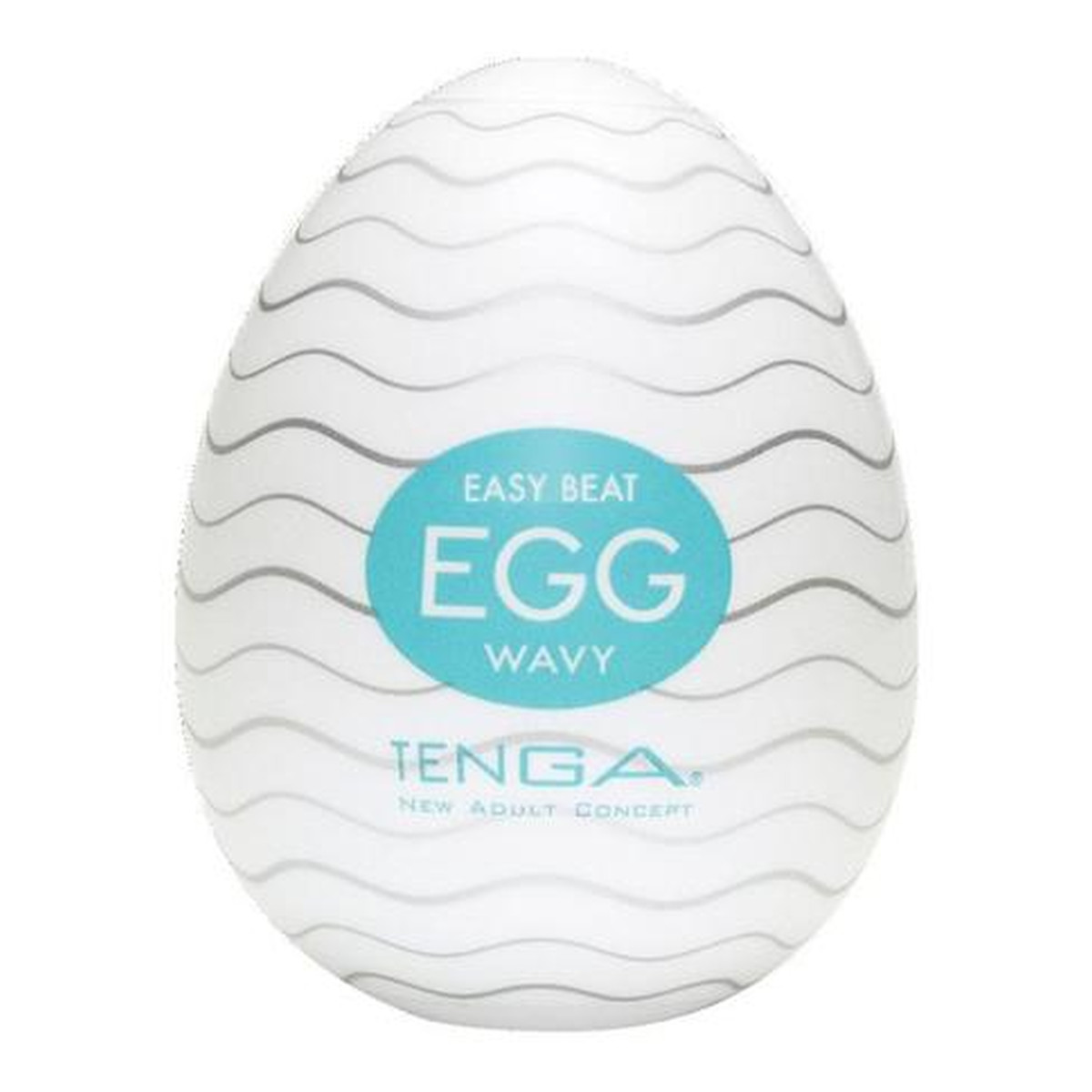 Tenga Easy beat egg wavy jednorazowy masturbator w kształcie jajka