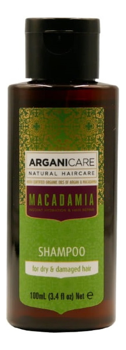 Macadamia mini szampon do suchych i zniszczonych włosów