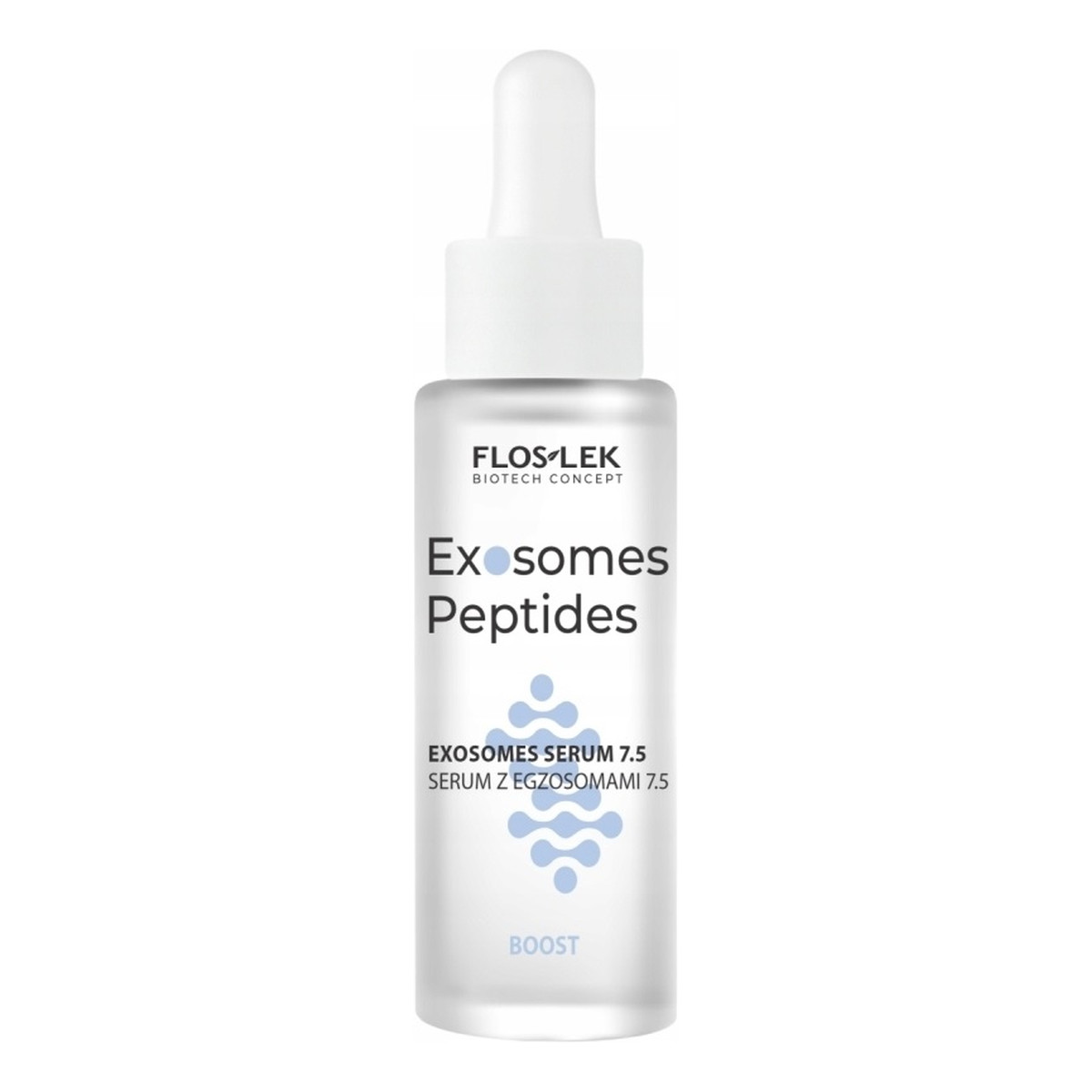 FlosLek Exosomes peptides serum z egzosomami ujędrniające i rewitalizujące 30ml