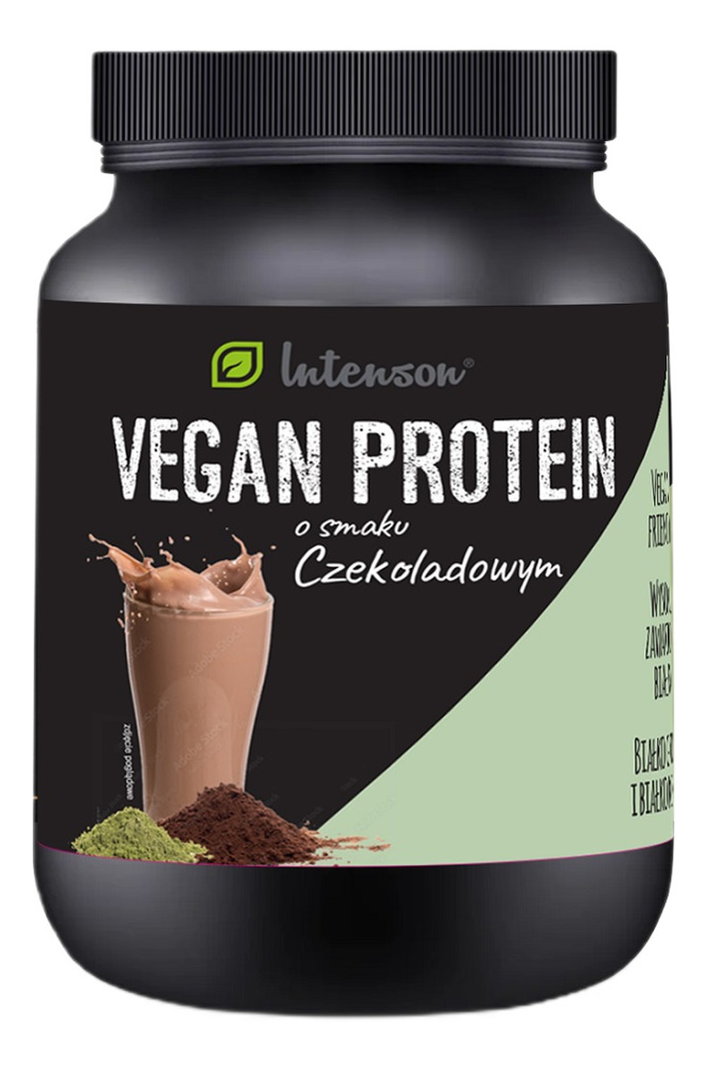 Vegan protein o smaku czekoladowym