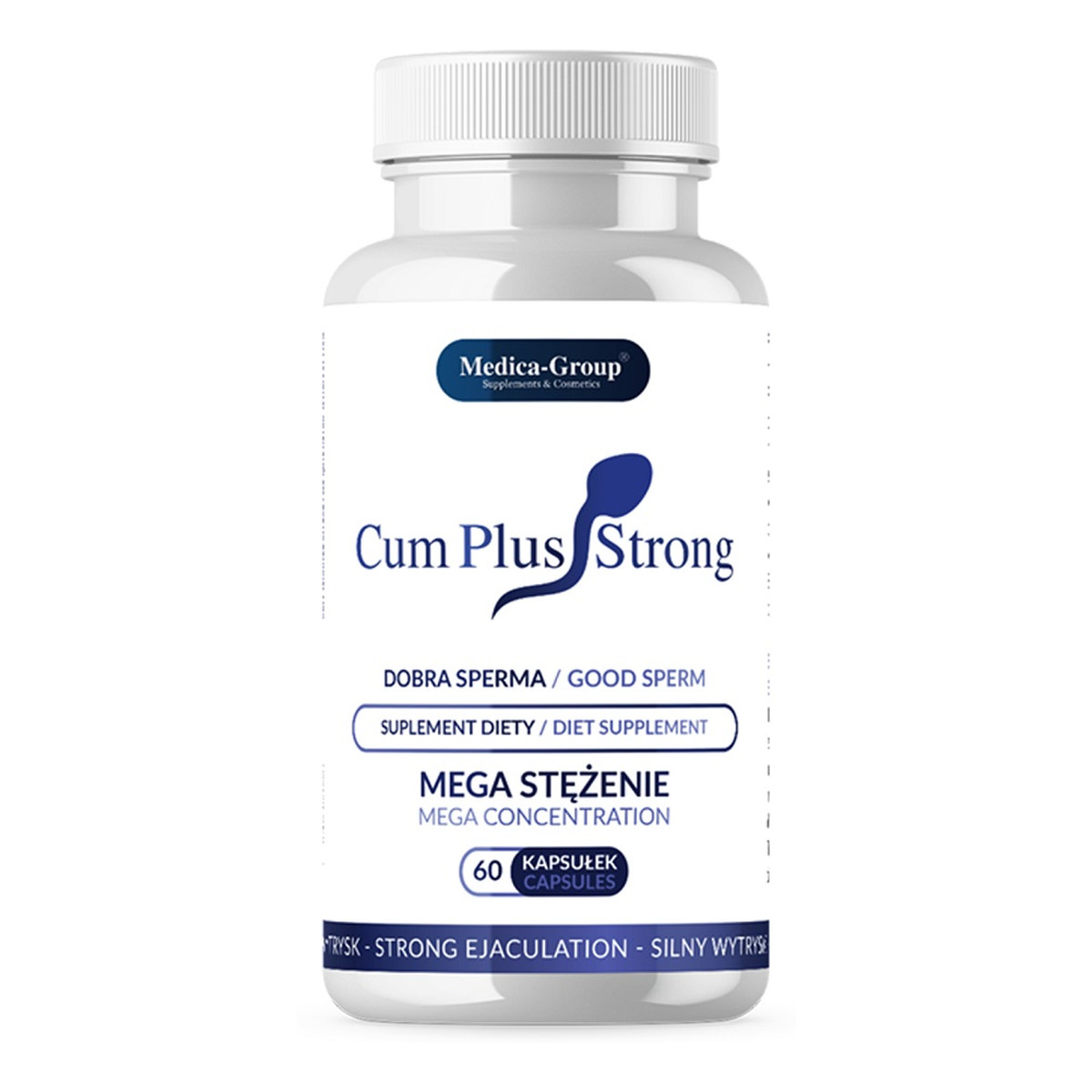 Medica-Group Cum plus strong dobra sperma suplement diety 60 kapsułek