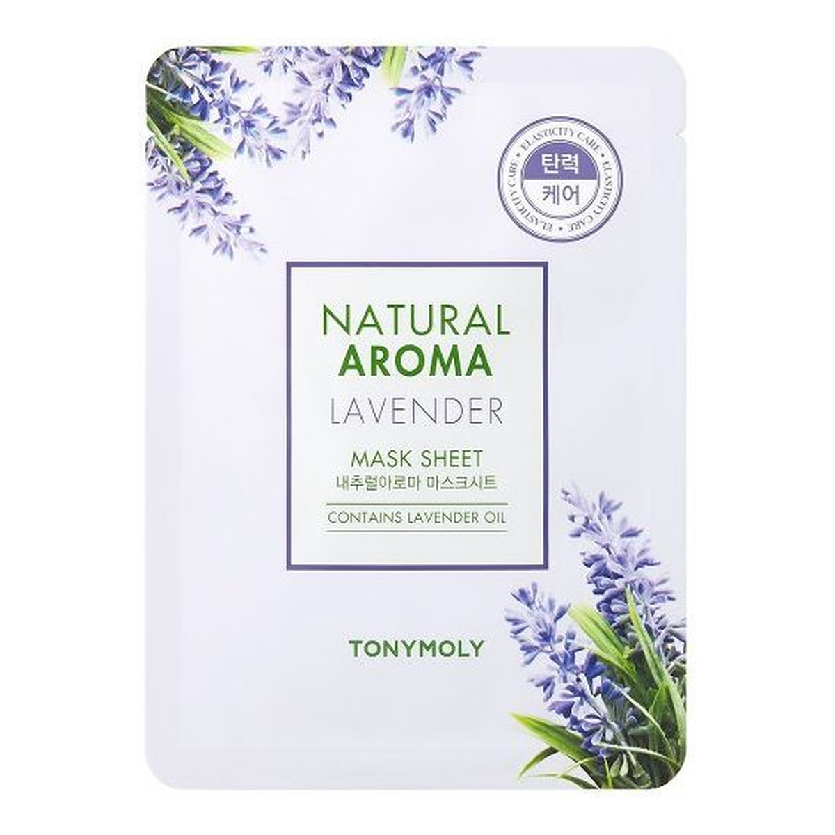 Tony Moly Natural Aroma Mask Sheet Lavender Regenerująca maska do twarzy 21g