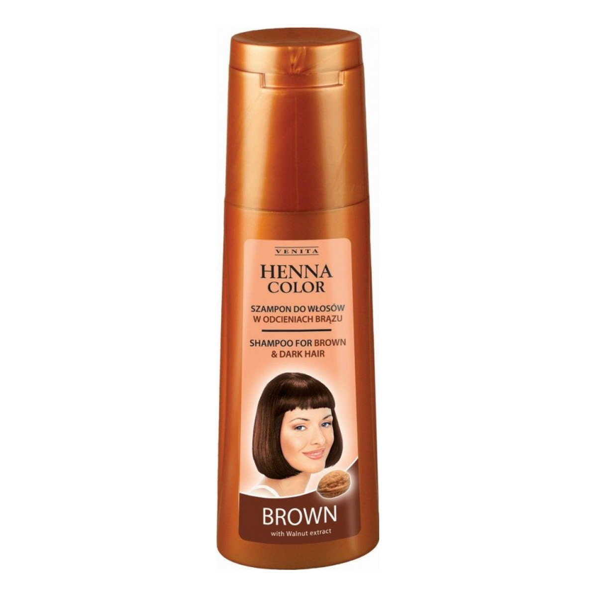 Venita Brown Henna Color Szampon Do Włosów 250ml