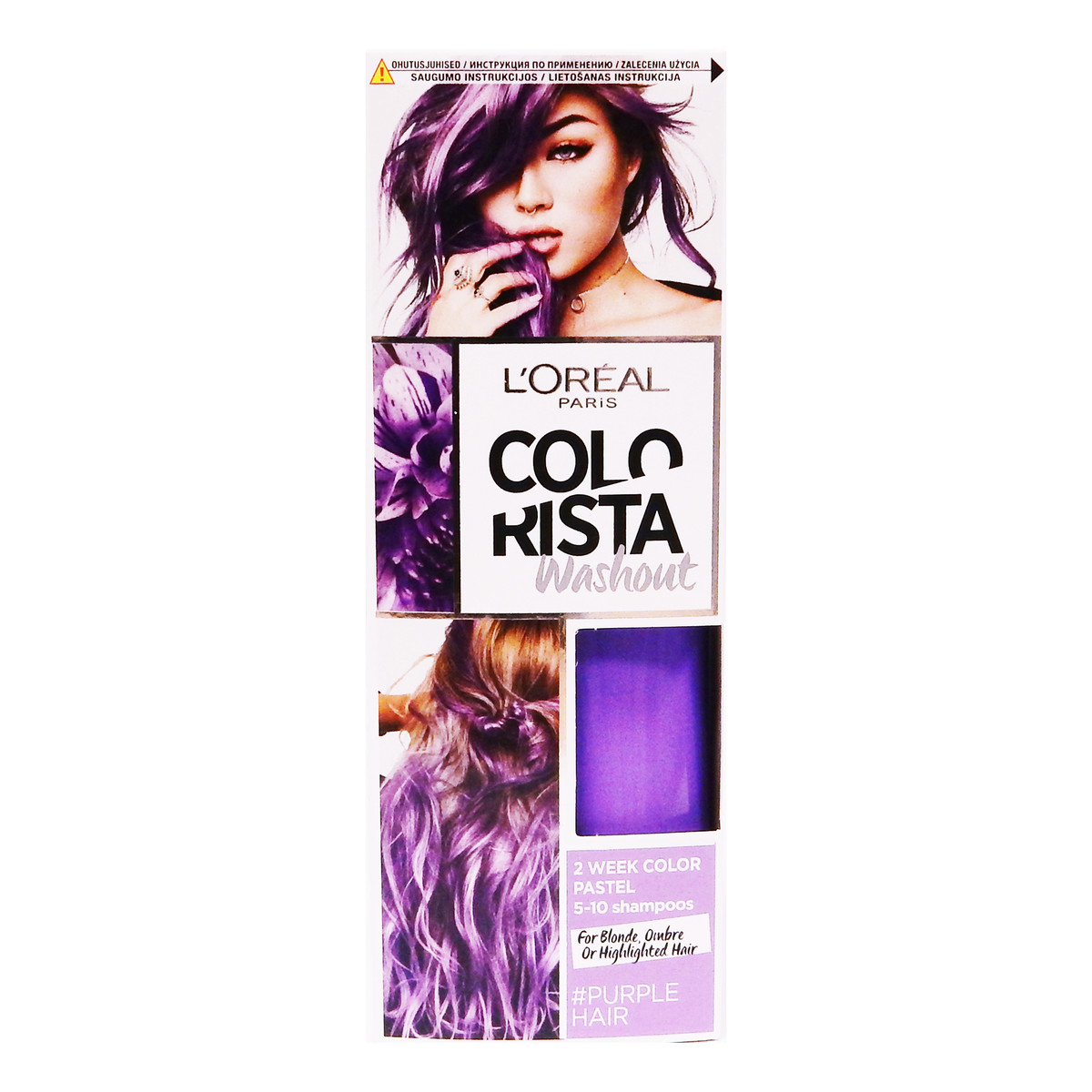 Loreal COLORISTA Washout zmywalna farba do włosów 80ml