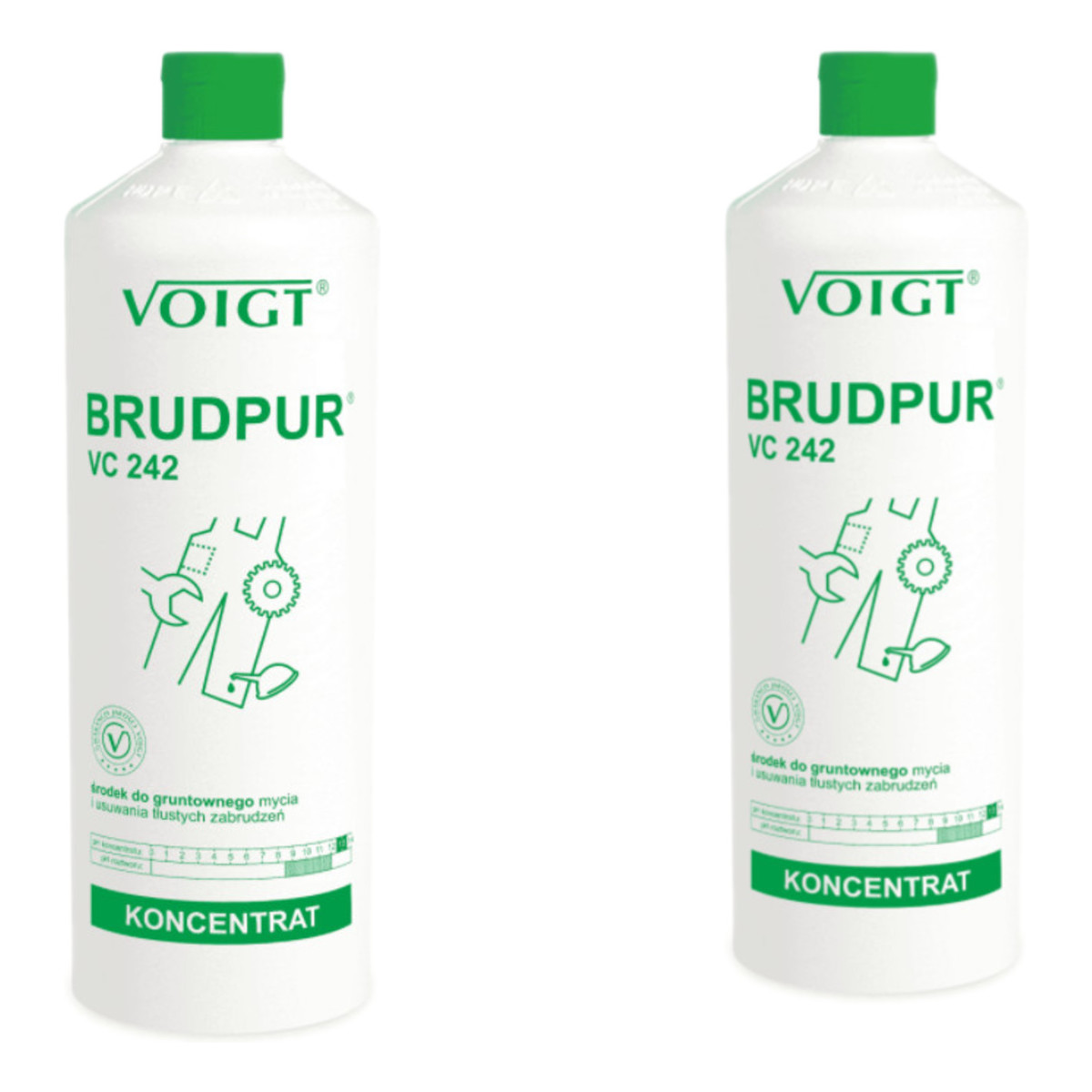 Voigt Brudpur Środek Do Gruntownego Mycia I Usuwania Tłustych Zabrudzeń VC242 2x1L