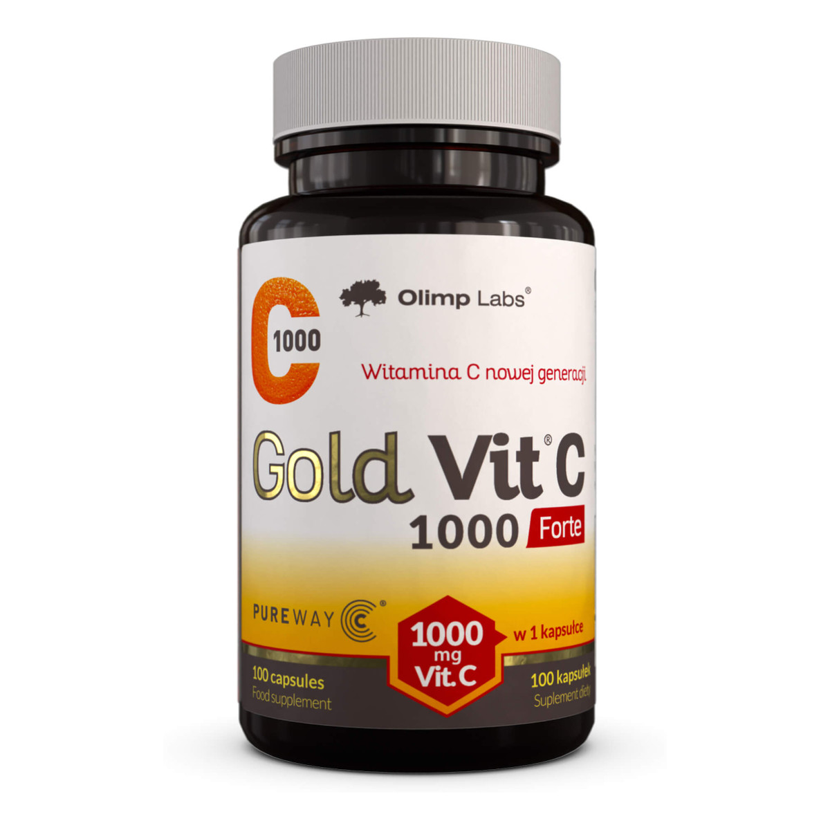 Olimp Labs Gold Vit Witamina C 1000 Forte suplement diety 100 kapsułek