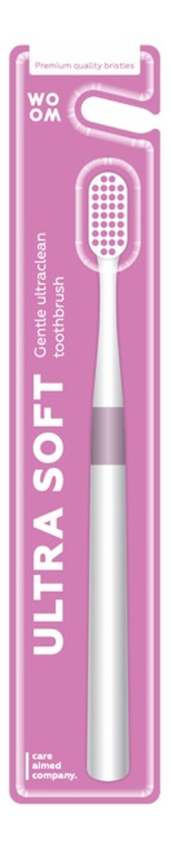 Ultra soft ultraclean szczoteczka do mycia zębów głęboko czyszcząca pink