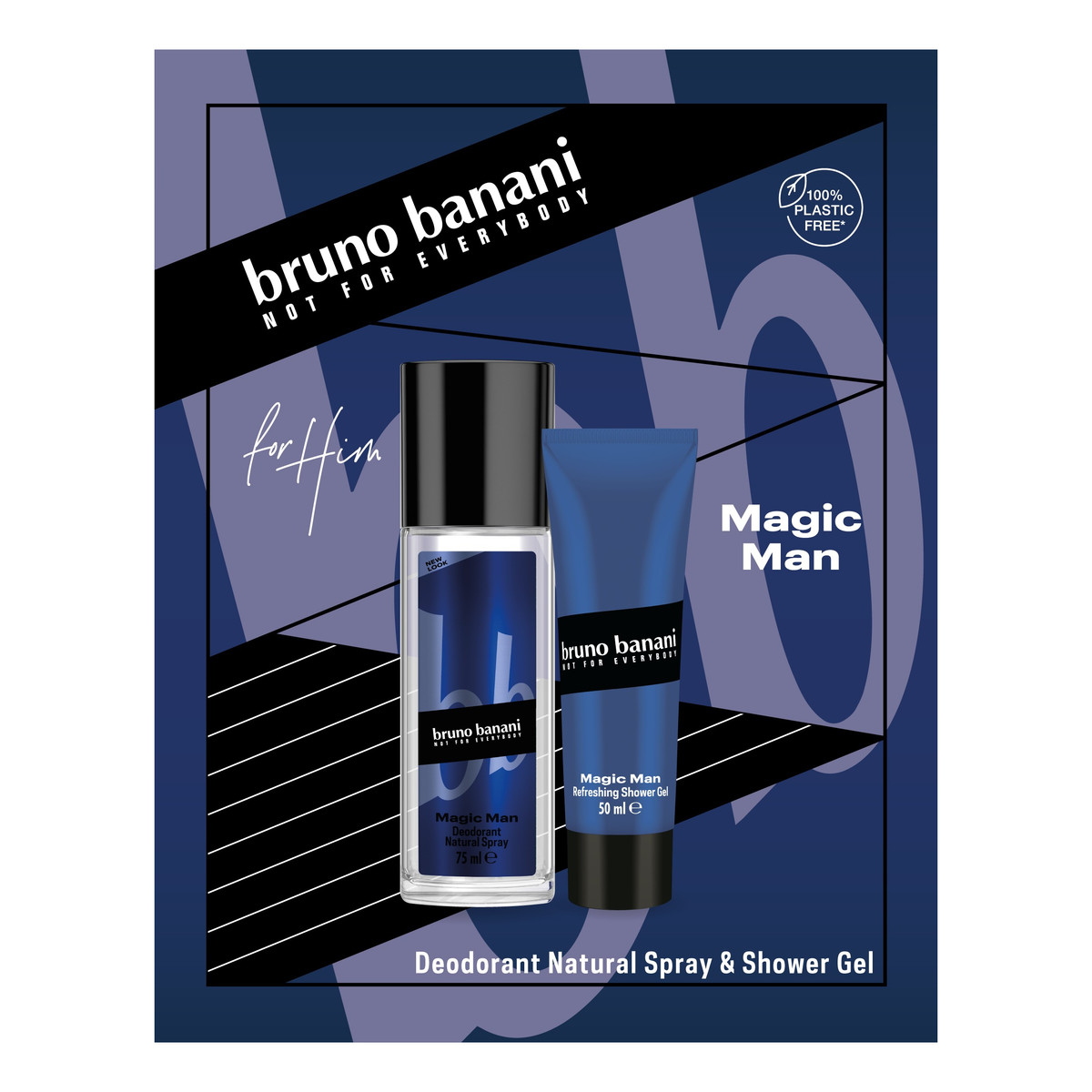 Bruno Banani Magic Man Zestaw prezentowy Dezodorant atomizer + żel pod prysznic
