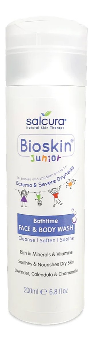 Bioskin junior face & body wash płyn do mycia twarzy i ciała dla dzieci