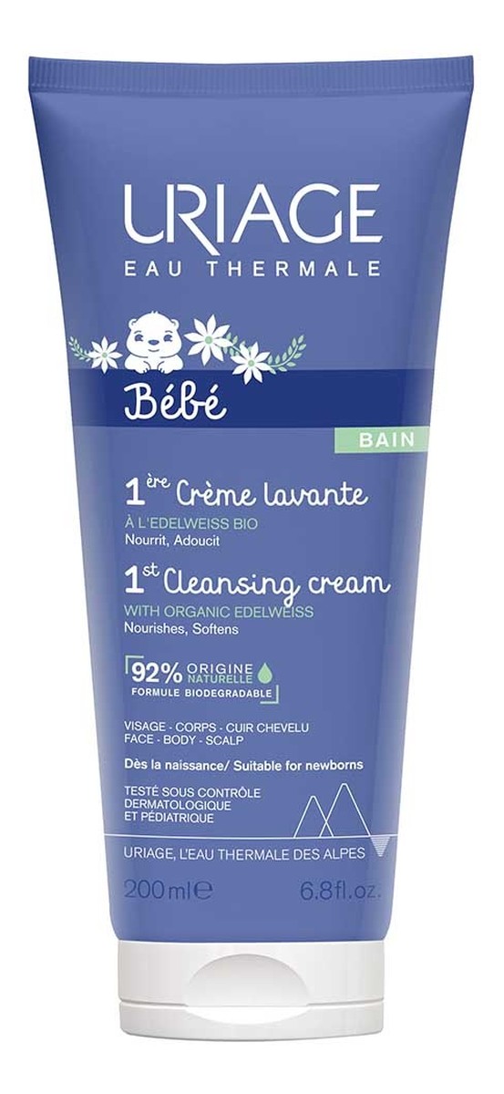 Cleansing Cream Krem Myjący pieniący się do kąpieli dla dzieci
