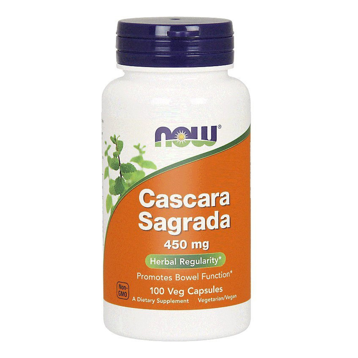 Now Foods Cascara Sagrada 450mg suplement diety 250 kapsułek