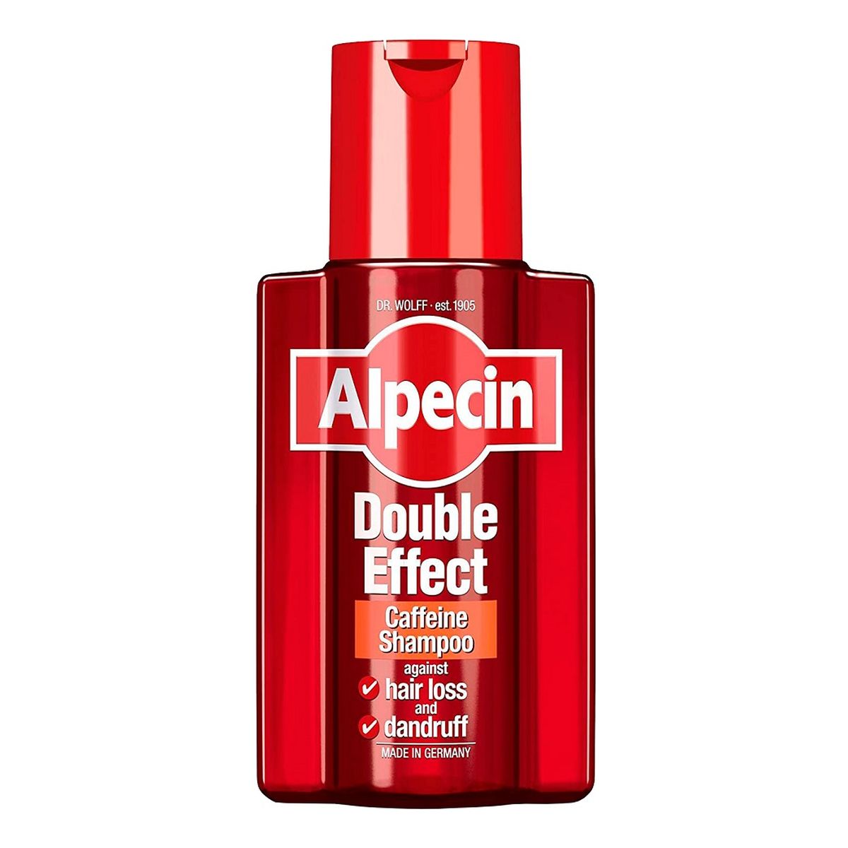 Alpecin Double effect caffeine shampoo szampon kofeinowy o podwójnym działaniu 200ml