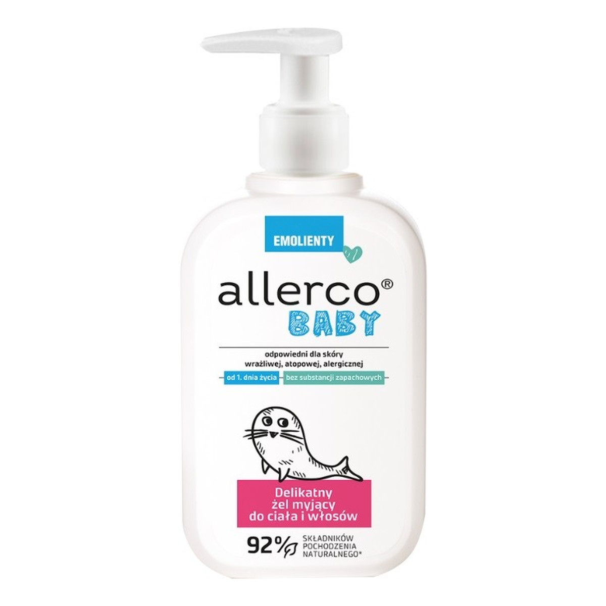 Dermena ALLERCO BABY Żel myjący 2w1