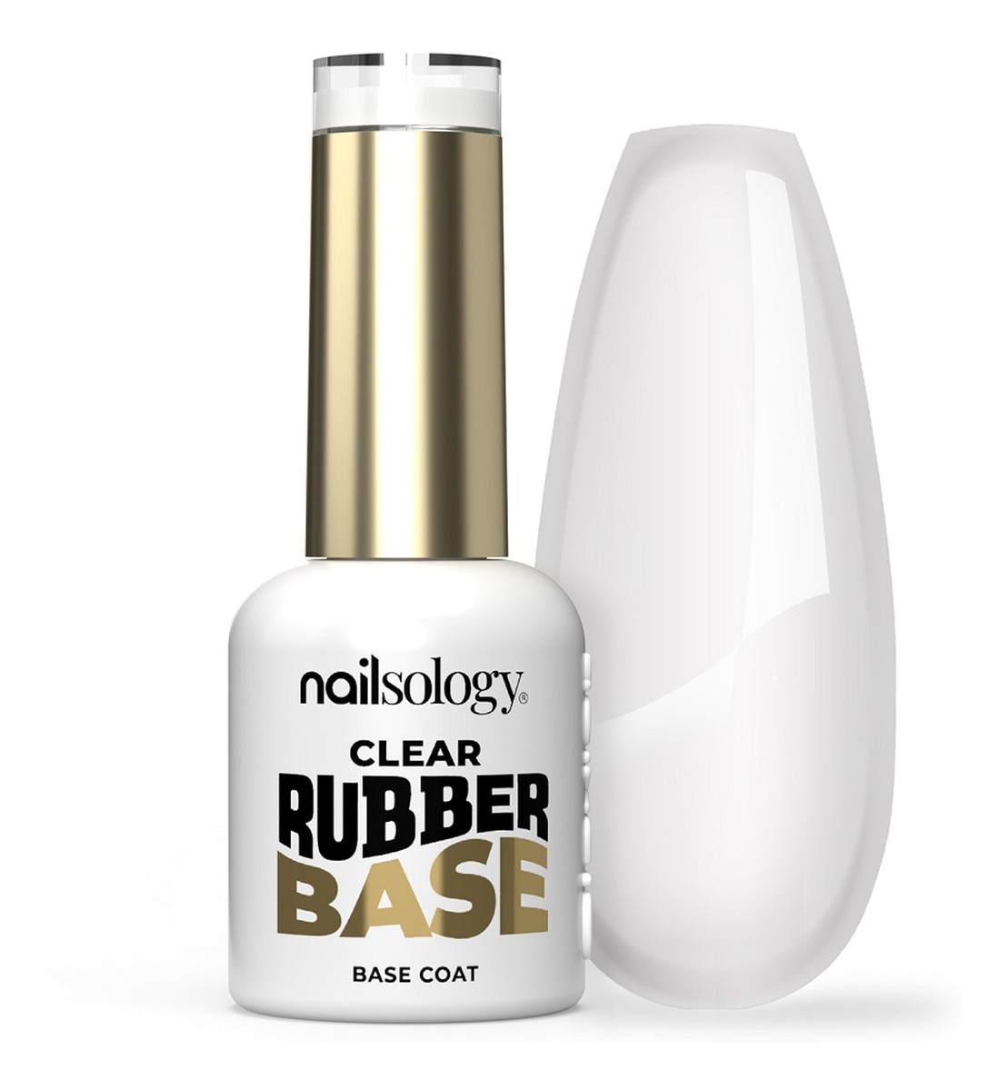 Nailsology clear rubber base baza kauczukowa