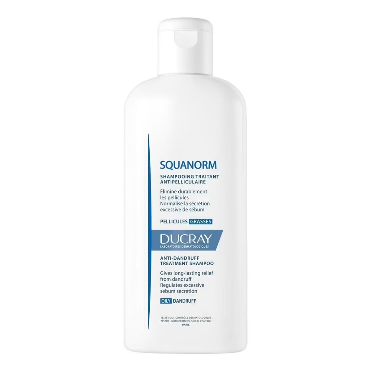 Ducray Squanorm szampon leczniczy do łupieżu tłustego 200ml