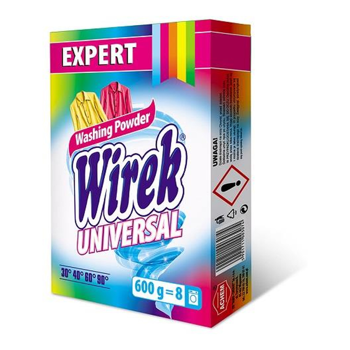Wirek Proszek do prania 8 prań Universal 600g