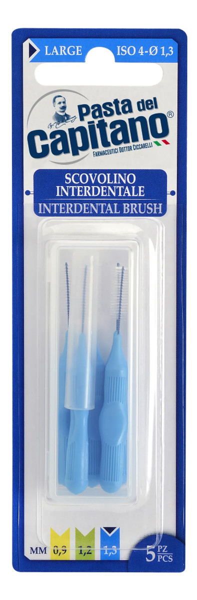 Interdental Brush szczoteczki międzyzębowe Large 1.3mm 5szt.
