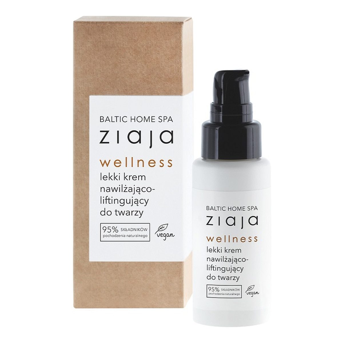 Ziaja Baltic Home Spa Wellness Lekki krem nawilżająco-liftingujący do twarzy 50ml