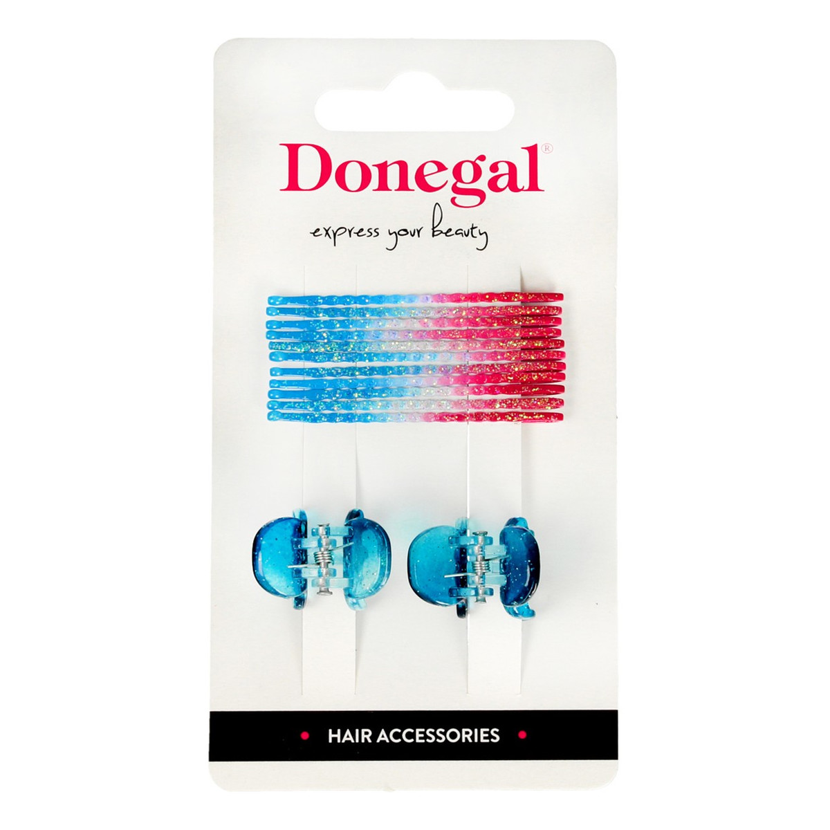 Donegal Ozdoby do włosów - wsuwki+klamerki (FA-5665) - 1op.
