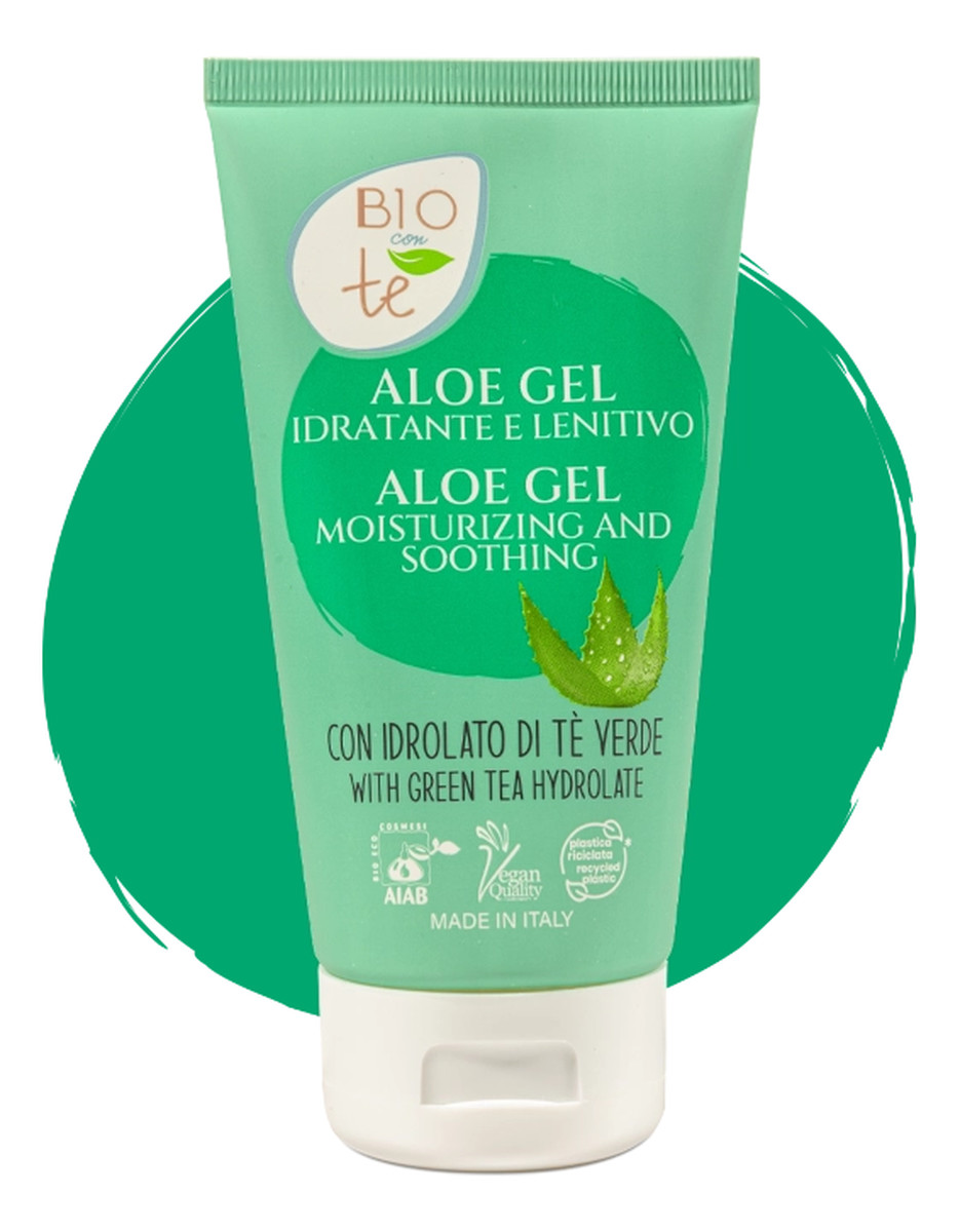 Nawilżający i łagodzący żel aloesowy do ciała
