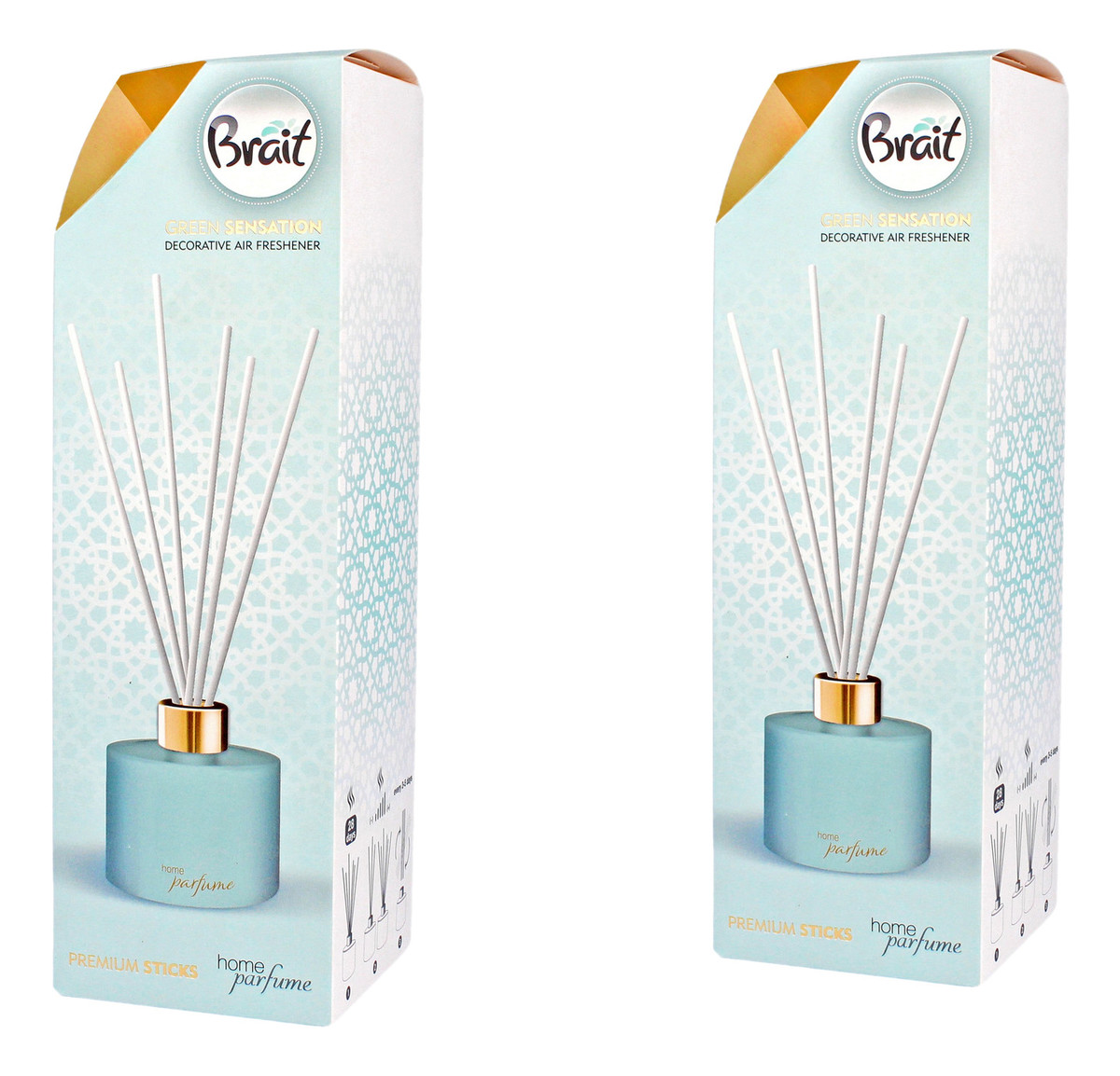 Decorative Olejek zapachowy + patyczki Green Sensation 2x100ml