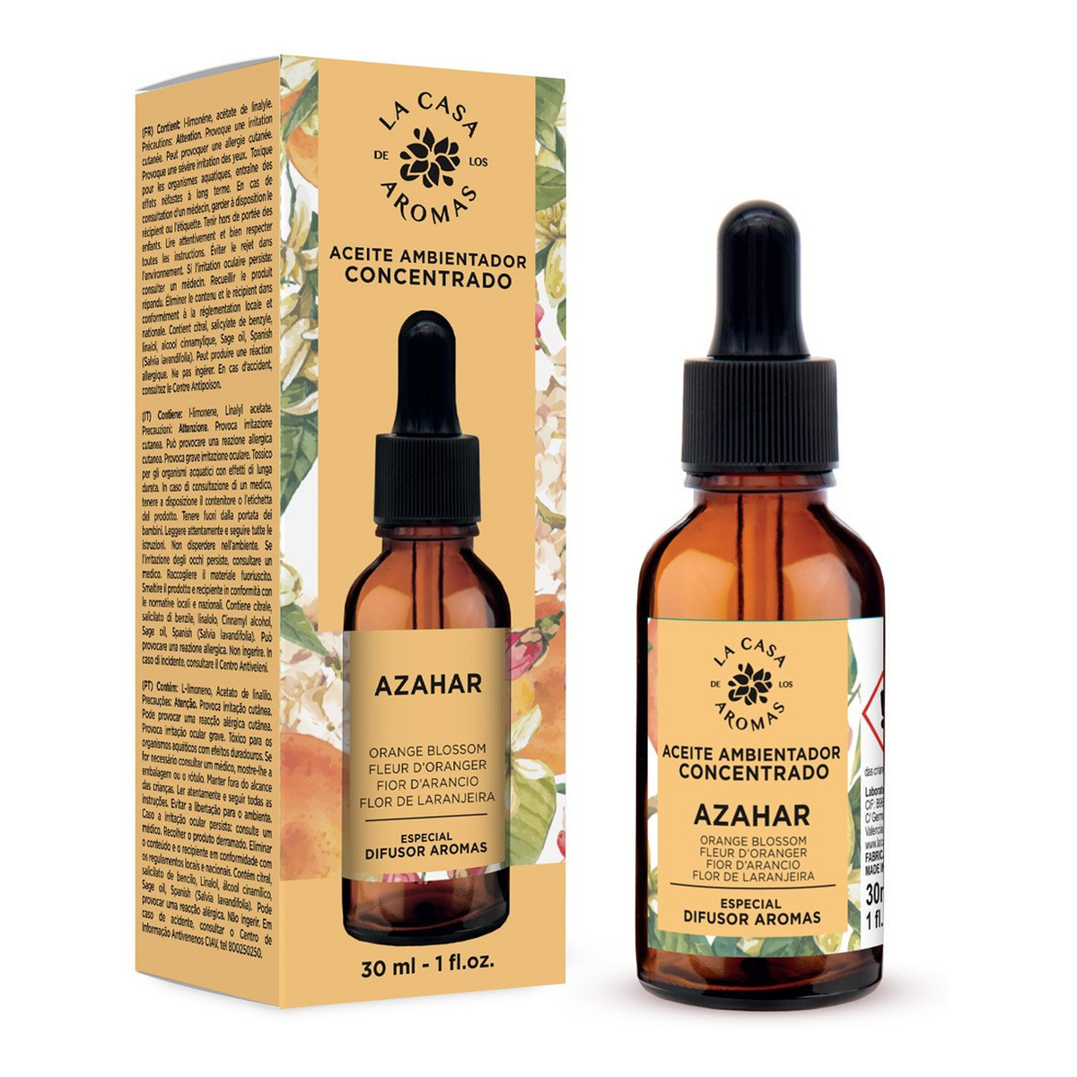 La Casa De Los Aromas Olejek zapachowy Kwiat Pomarańczy 30ml