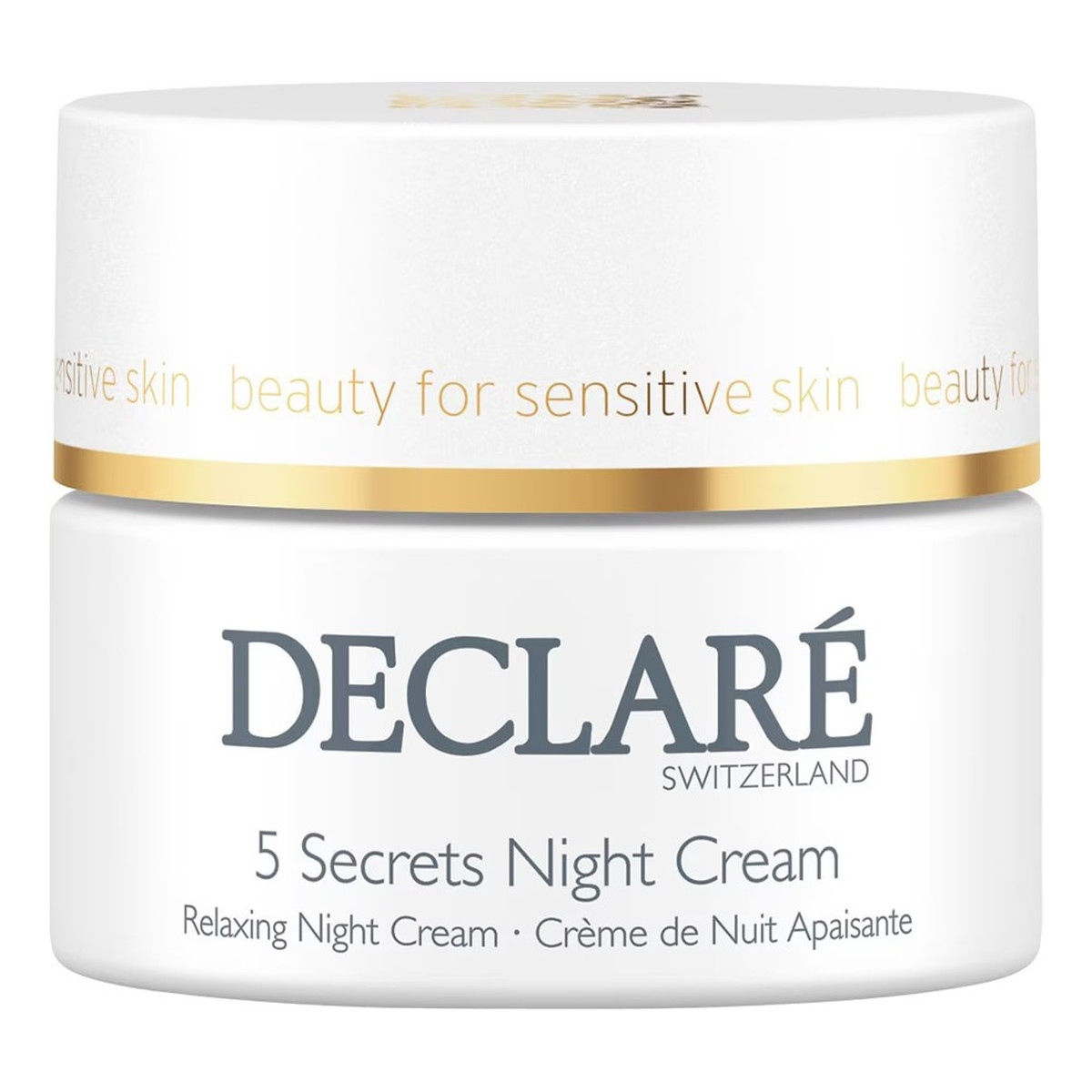 Declare Stress Balance 5 Secrets Night Cream nawilżający Krem do twarzy na noc 50ml