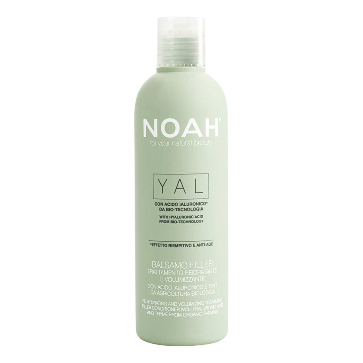 Noah Yal filler conditioner with hyaluronic acid ekstremalnie nawilżająca odżywka do włosów z kwasem hialuronowym 250ml