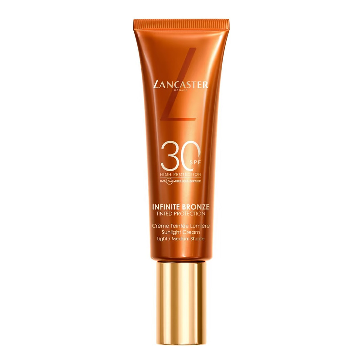 Lancaster Infinite Bronze Tinted Protection Sunlight Cream SPF30 tonujący Krem przeciwsłoneczny 1 50ml