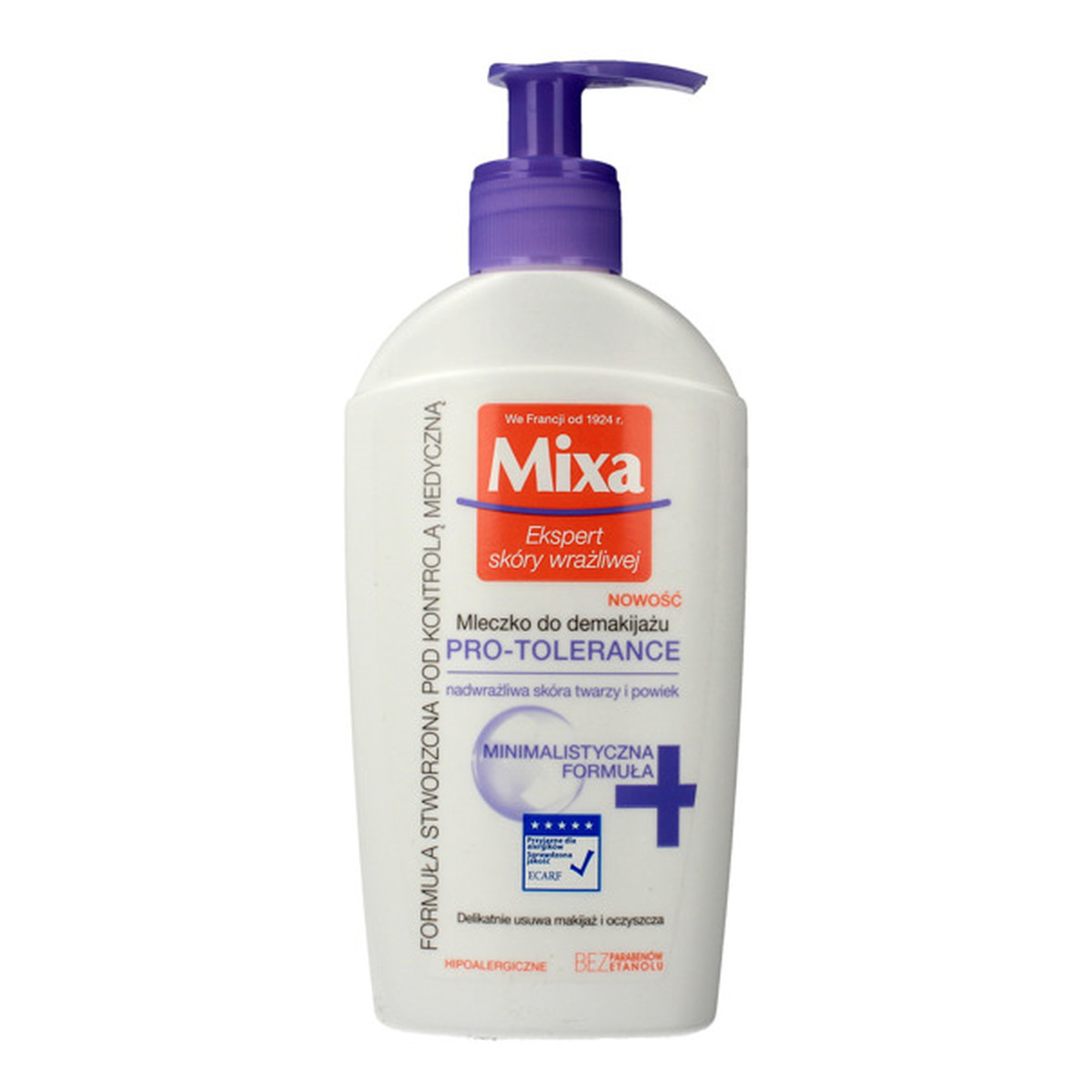 Mixa Pro-Tolerance Mleczko do demakijażu cera nadwrażliwa 200ml