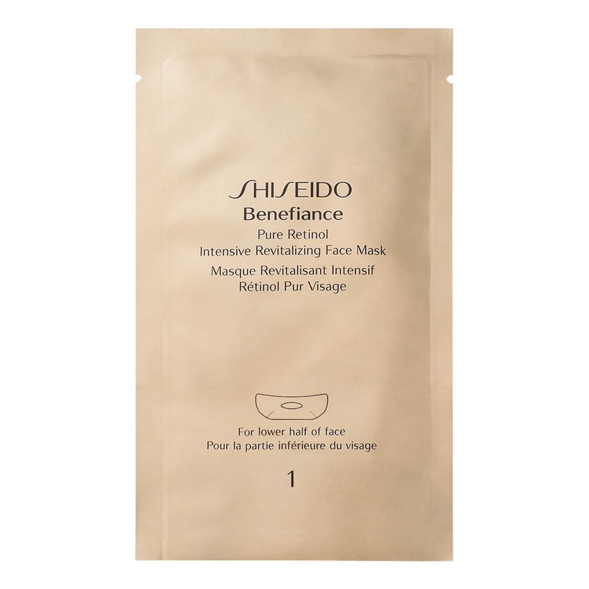 Shiseido Benefiance maseczka intensywnie rewitalizująca nadaje młody wygląd 4 szt.