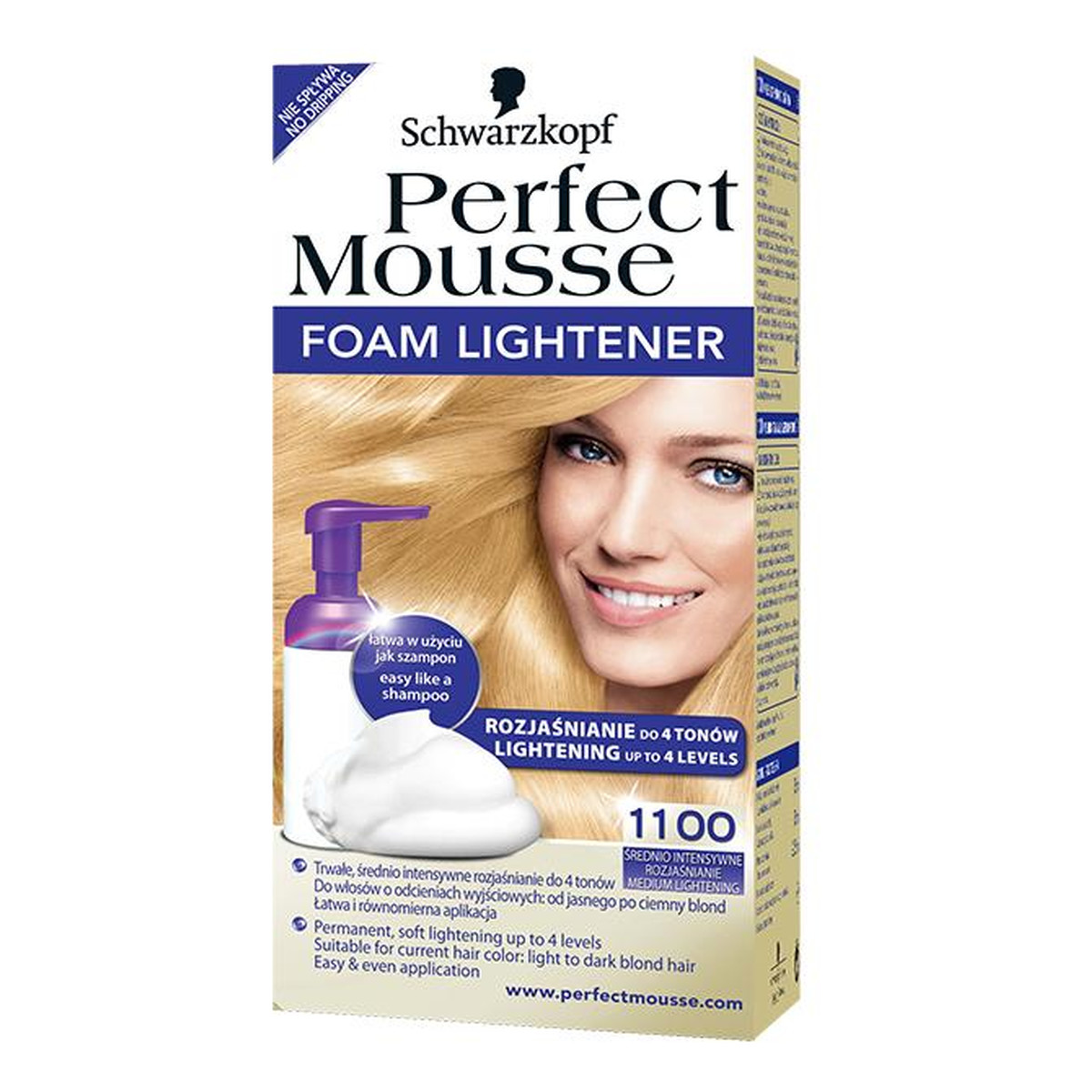 Schwarzkopf Pianka Koloryzująca Do Włosów Perfect Mousse 92ml