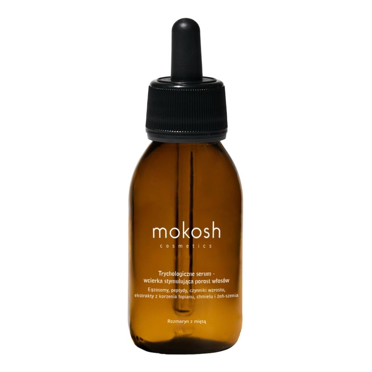 Mokosh Trychologiczne serum-wcierka stymulująca porost włosów rozmaryn z miętą 90ml