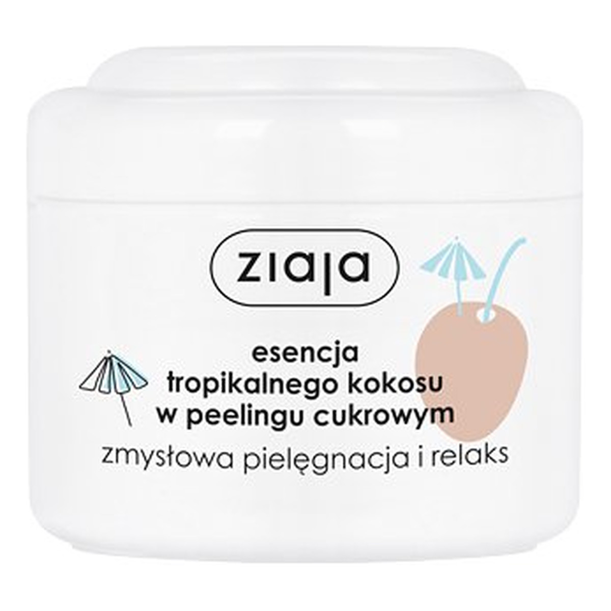 Ziaja Esencja tropikalnego kokosu Peeling cukrowy 100ml