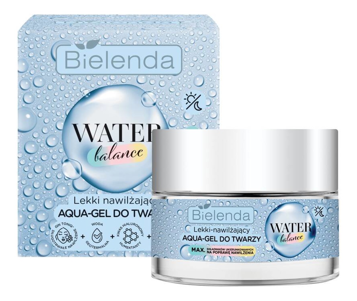 Lekki nawilżający aqua-gel do twarzy