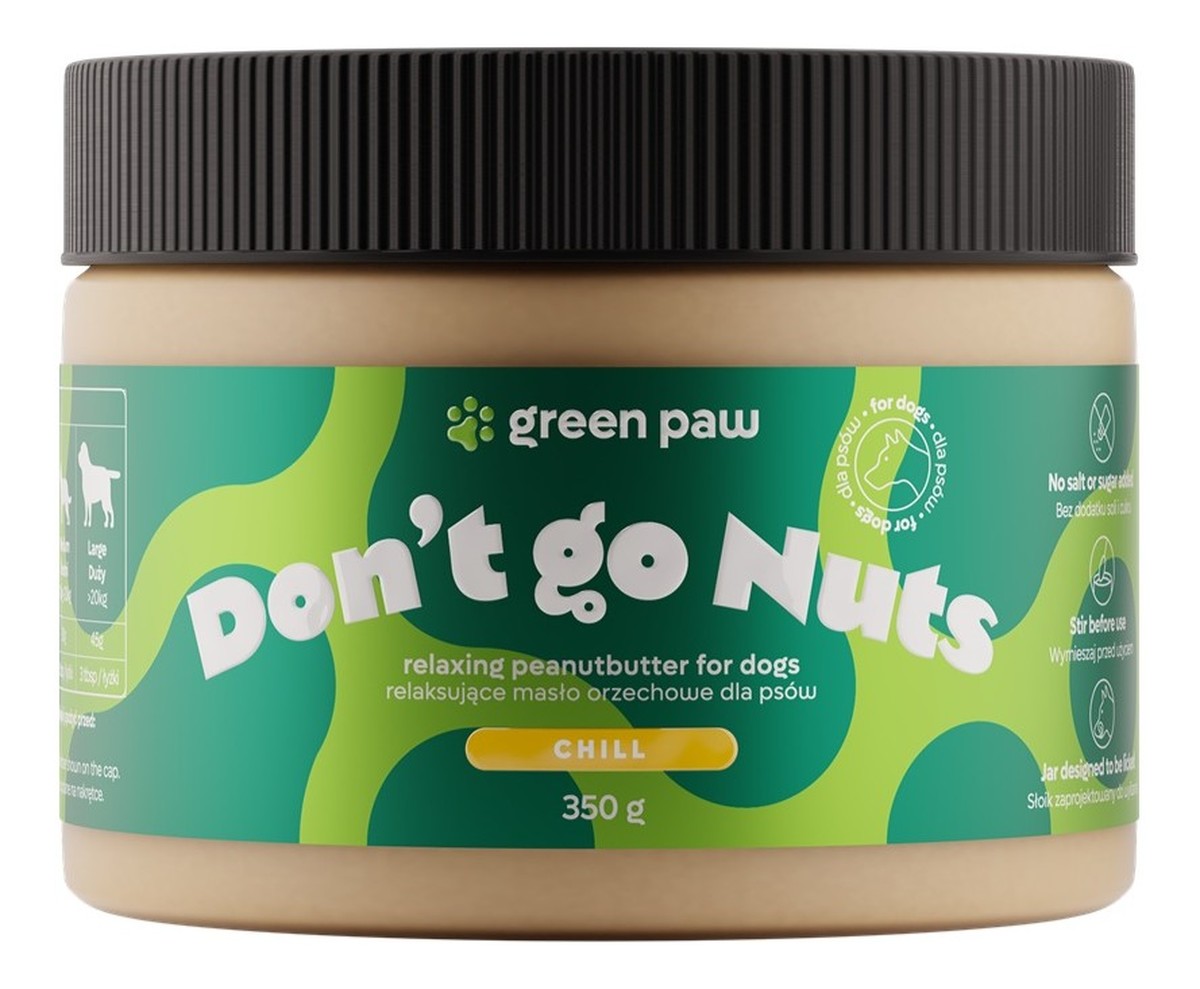 Don’t go nuts masło orzechowe dla psa