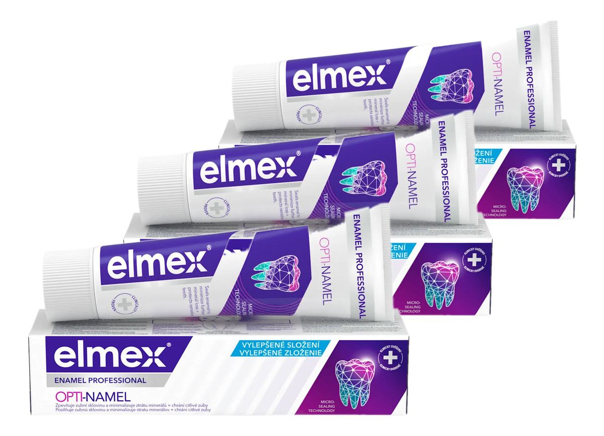 Pasta do zębów wzmacniająca szkliwo 3x75ml