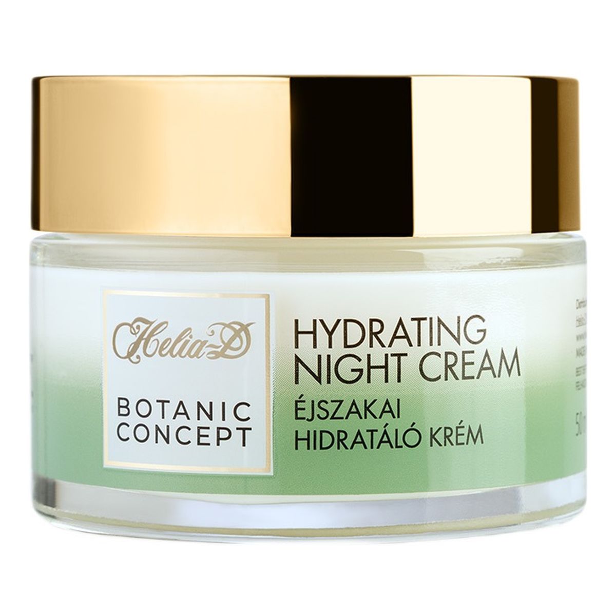 Helia-D Botanic Concept Hydrating Night Cream nawilżający Krem na noc 50ml