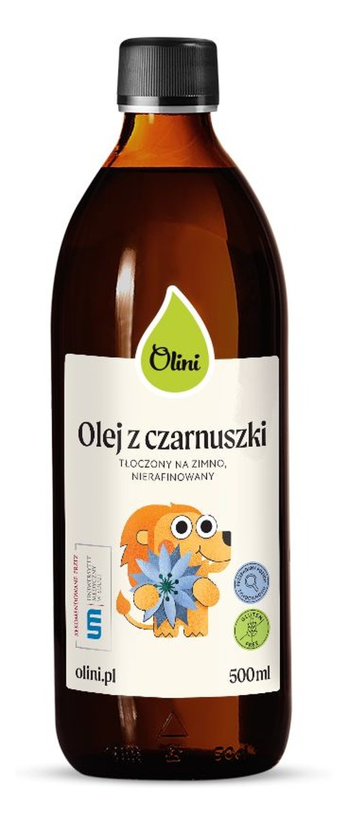 Olej z czarnuszki dla dzieci wysoka zawartość tymochinonu