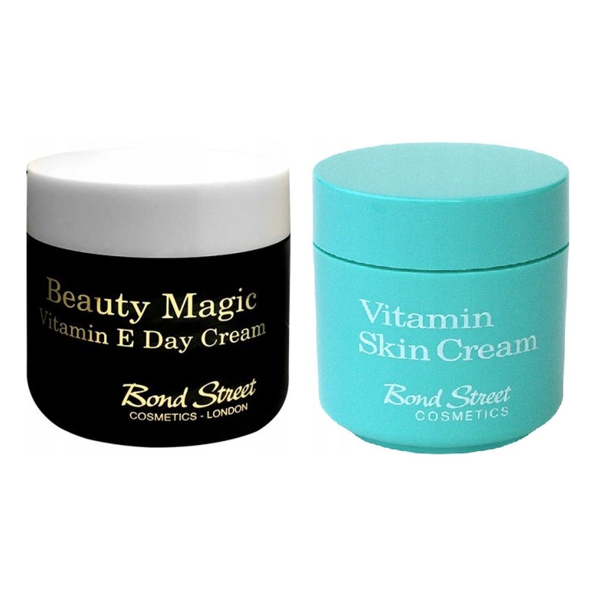 Bond Street Vitamin Skin Cream Zestaw Kremów Witaminowych Na Dzień i Na Noc 2szt. Yardley