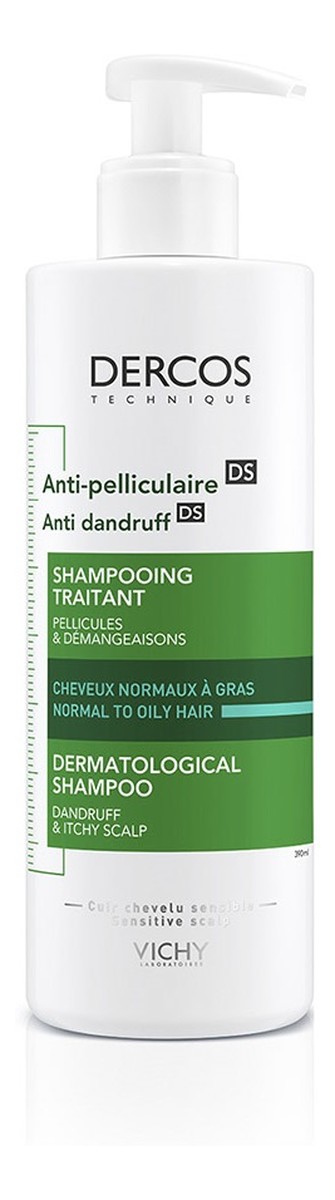 anti-dandruff shampoo szampon przeciwłupieżowy do włosów normalnych i przetłuszczających się