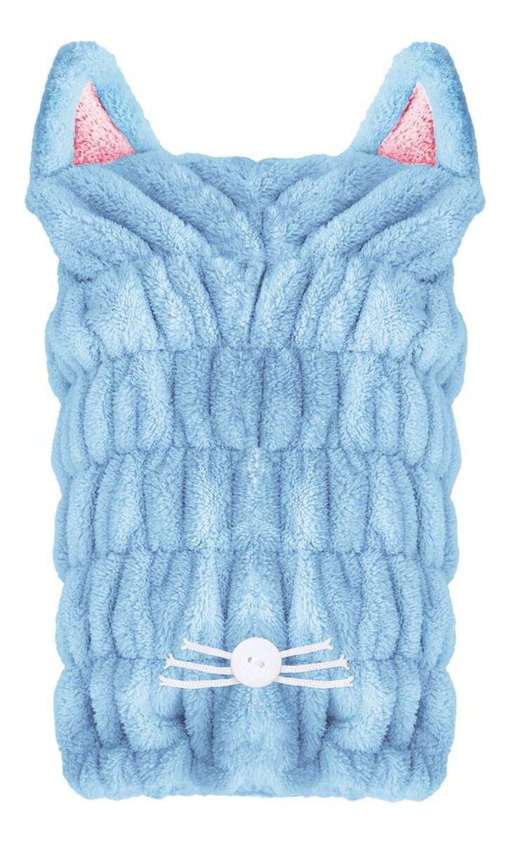 Kids bath hair wrap kąpielowy turban dla dzieci blue