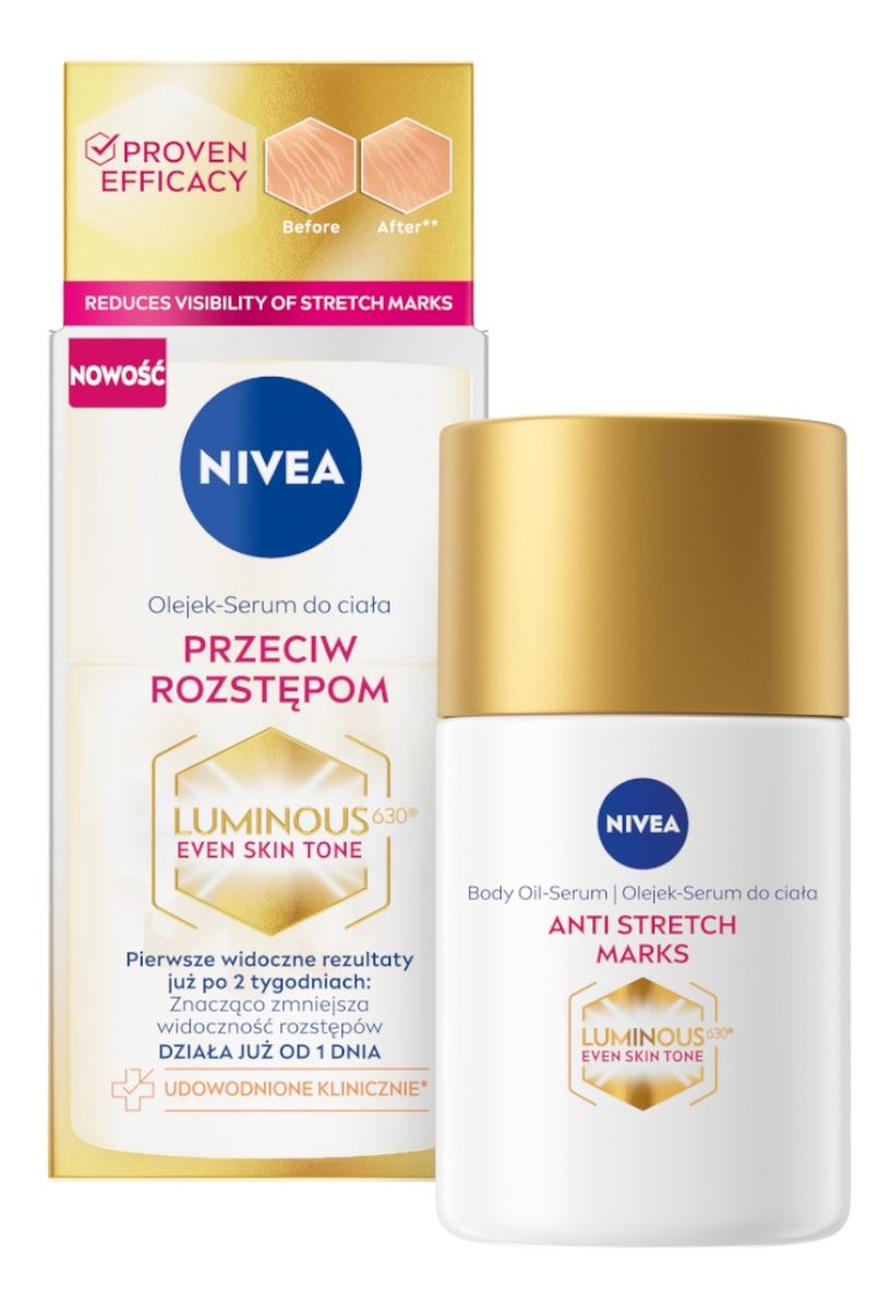Olejek-serum do ciała przeciw rozstępom