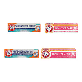 Pasta do zębów sensitive 2x75ml + wybielająca 2x75ml