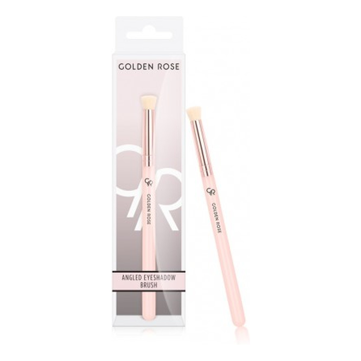 Golden Rose Skośny pędzel do cieni Nude
