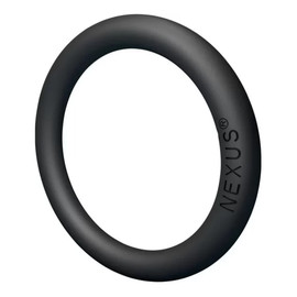 Enduro Stretchy Silicone Cock Ring Pierścień erekcyjny Black