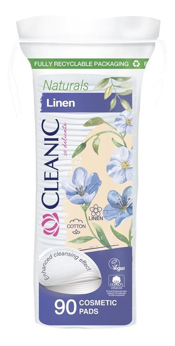 Patyczki higieniczne Naturals Linen 90szt